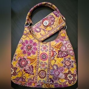 Vera Bradley Hobo & wallet set
